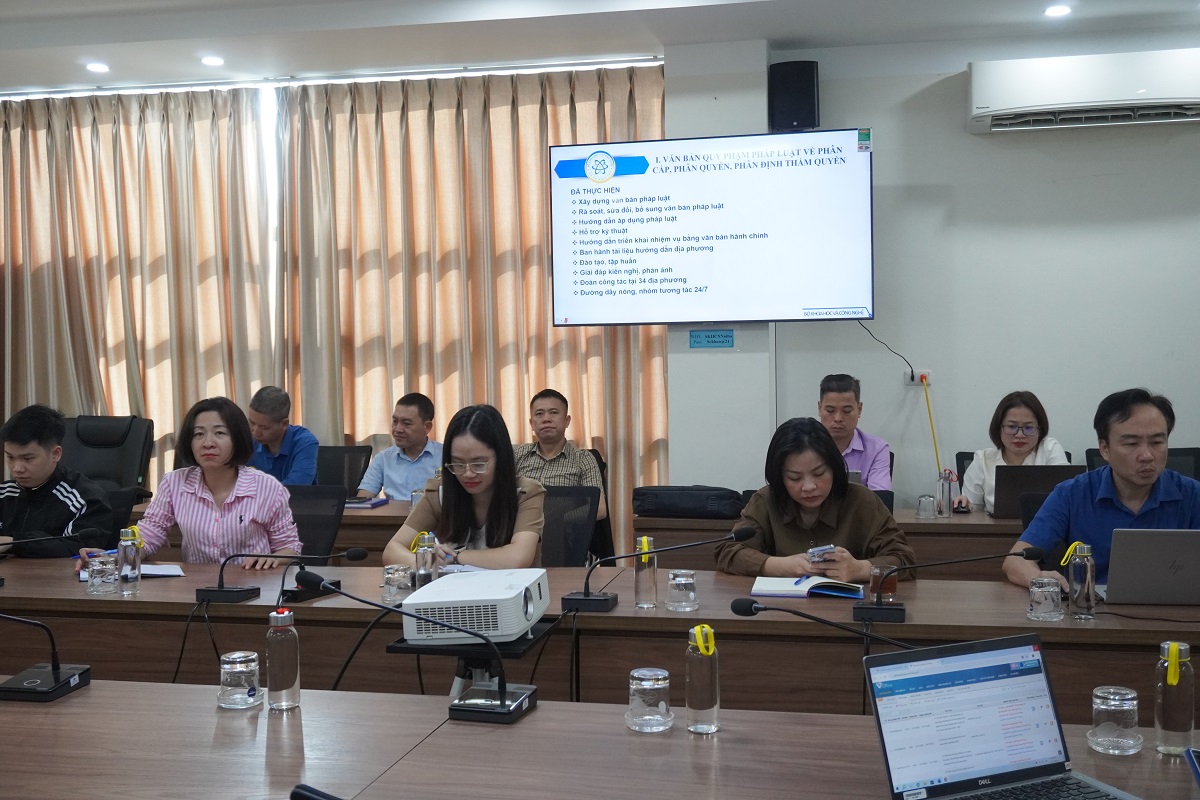 Sở khoa học và Công nghệ tỉnh Lào Cai tham gia Hội nghị Tập huấn về quản lý nhà nước trong lĩnh vực khoa học và công nghệ